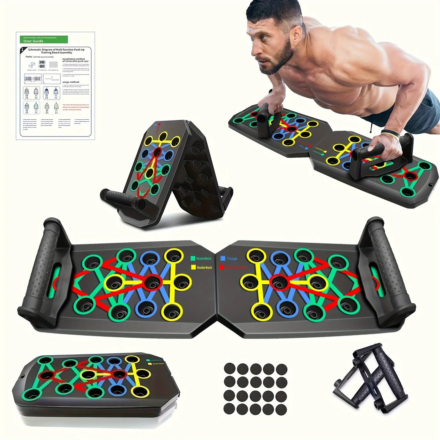 Portable Push-Up Training Board